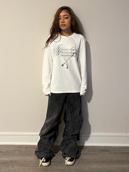 White "MUSICHEALS" Thermal