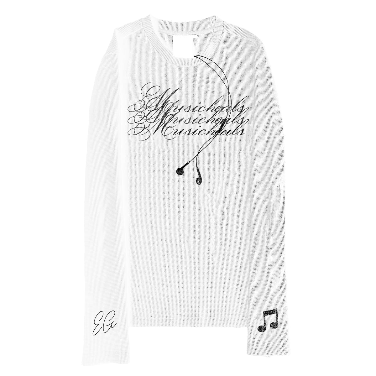 White "MUSICHEALS" Thermal